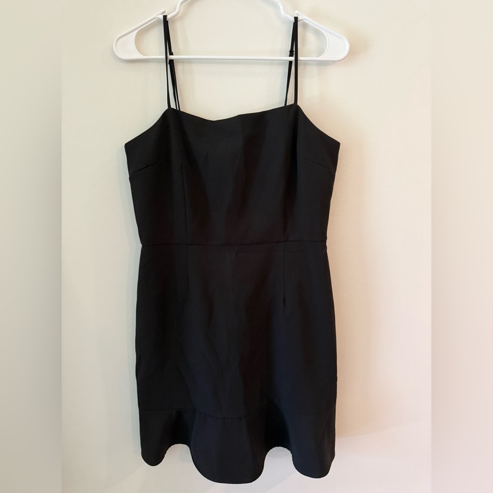 Gianni Bini Black Strapless-Look Spaghetti Strap Dress